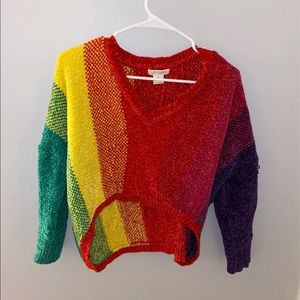 Rainbow sweater